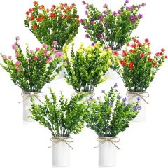 7 Sets Spring Artificial Flower Tables Centerpieces Decoration