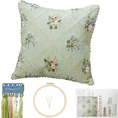 Crewel Ribbon Embroidery Kit