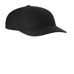 Sport-Tek&reg; Action Snapback Cap Black