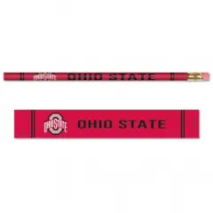 WinCraft NCAA Ohio State University Pencil (6 Pack), Black