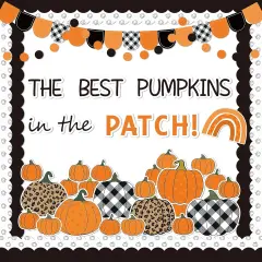 154PcsPumpkin Bulletin Board Decoration