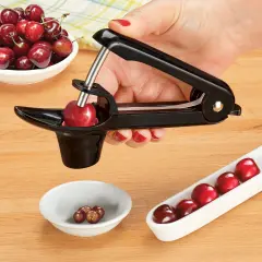 Collections Etc Dishwasher Safe Easy-to-Use Cherry and Olive Pitter