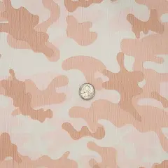 1 Yard Soft Peach Crinkle Rayon Woven Fabric 50/52 Inch Wide 100 Percent Rayon