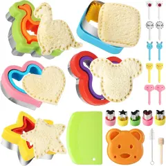 Sandwich Cutter and Sealer Set 24 Pieces