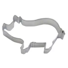 3.75&rdquo; Pig Metal Cookie Cutter