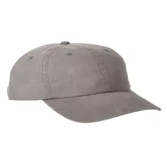 Big Accessories&reg; Heavy Washed Canvas Cap DARK GRAY
