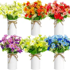 6 Sets Spring Daisy Table Centerpieces