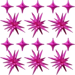 Star Balloons Kit (Hot Pink)