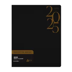 2025 Leatherette Weekly Planner &ndash; 8x10", 3 Colors &ndash; 24 Units