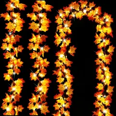 30Ft Fall Garland Fall Decorations - Maple garland