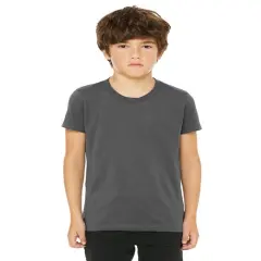 Bella + Canvas&reg; Youth Jersey T-Shirt ASPHALT