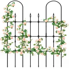 Outdoor Arch Trellis Climbing Plant Support 58"x73"