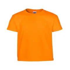 Gildan&reg; Youth Heavy Cotton Short Sleeve Crew Neck T-Shirt TENNESSEE ORANGE