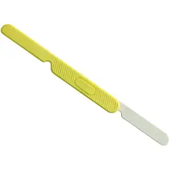 Hutzler 2-in-1 Folding Breader Spreader - Ultimate Peanut Butter & Jelly Knife - Reaches Bottom of Tall Jars Green