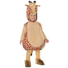 Adorable Toddler Giraffe Costume with Plush Hood