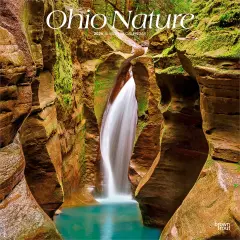 Ohio Nature | 2026 12 x 24 Inch (Hanging) Monthly Square Wall Calendar | Plastic-Free