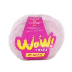 Katia WOW! Fluffy Acrylic Blended Yarn Rose