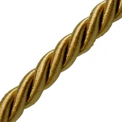 5 yards of Reed3/4" Twisted Cord Trim | 5 yard cut Gold