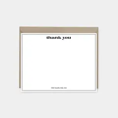 Elegant Minimal Note Cards III