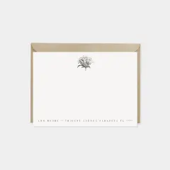 Jasmine Botanical Note Cards