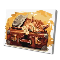 Painting by Numbers kit Ready to travel KHO6613
