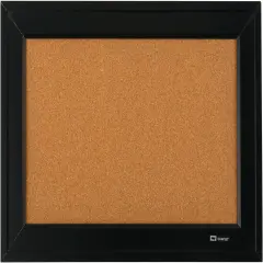 Cork Bulletin Board, Framed Corkboard, 11&rdquo; x 17(Brown)