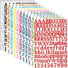 1455 Letter Stickers