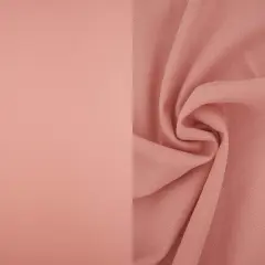 1 Yard Solid Techno Crepe Fabric, Heavy Stretch 58/60" Wide for Apparel ROSE NEW