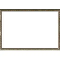 Parisian Silver Framed Dry Erase Magnetic Board