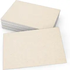 Blank Rustic Cards - Set of 50
