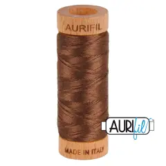Medium Bark (1285) | 80wt Small Spool (274M / 300Y) | Aurifil Thread