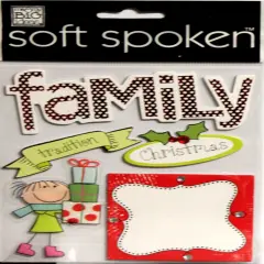 Me & My Big Ideas Family Christmas Dimensional Stickers