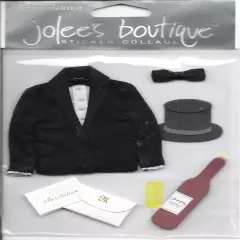 Jolee's Boutique Groom Dimensional Stickers