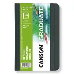 Canson Graduate Drawing Book 4"X6"-52 Sheets