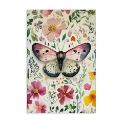 Stupell Industries Botanical Butterfly & Herbs Canvas Design by The Dutch Lady