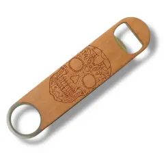 Wooden Bottle Opener - Sugar Skull