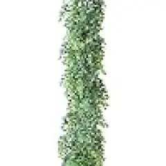 Faux Vines Hanging Boxwood Green Garland