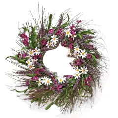 Spring Flower & Phlox Wreath 24"