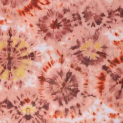 Mook Fabrics Tie Dye Printed PUL Fabric [60 in. Wide] Orange - By The Yard