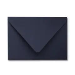 Colorplan IMPERIAL BLUE - 91 Lb. / 135 gsm / 8 pts Matte Premium Cardstock Paper Text A2 Euro Flap Envelopes Bulk Pack of 250