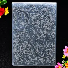 Leaves Plastic Embossing Folders for Card Making Scrapbooking and Other Paper Crafts