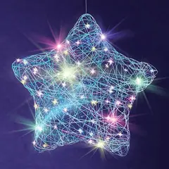 3D Light Up String Art Kit for Kids - Star Lantern Making Kit w/ 20 LEDs - Kids Easter Gifts - Crafts Set for Girls and Boys Ages 8-12 Kid - Kits for Age 8, 9, 10, 11, 12 Year Old Girl Gift