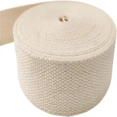 11 Yards Natural Heavy Cotton Webbing - 1.5 Inch