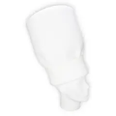 Edge Collections - White - Party Chef Hat for Festive Events!