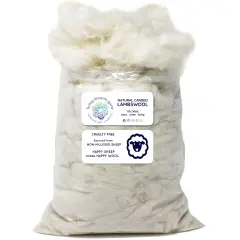 100% Lambswool Premium Fiber Fill Bag by Living Dreams