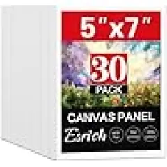 Primed Acid Free Mini Blank Canvas Panels for Oil