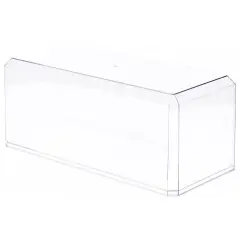 Pioneer Plastics 576C Clear Plastic Display Case for Large 1:18 Scale Cars, 15.5" W x 7" D x 6" H (Mailer Box)