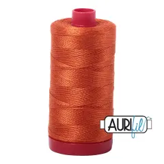 Rusty Orange (2240) | 12wt Large Spool (325M / 356Y) | Aurifil Thread