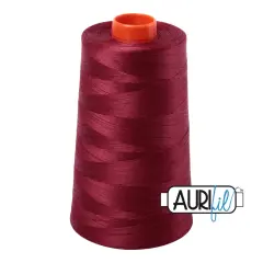 Dark Carmine Red (2460) | 50wt Cone (5900M / 6452Y) | Aurifil Thread