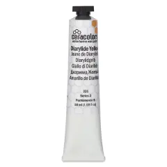 Ceracolors Waterborne Wax Paint - Diarylide Yellow, 50 ml